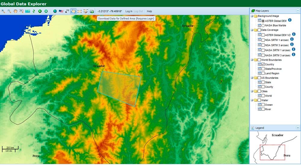 Download A Free Digital Elevation Model (DEM) - GIS Crack