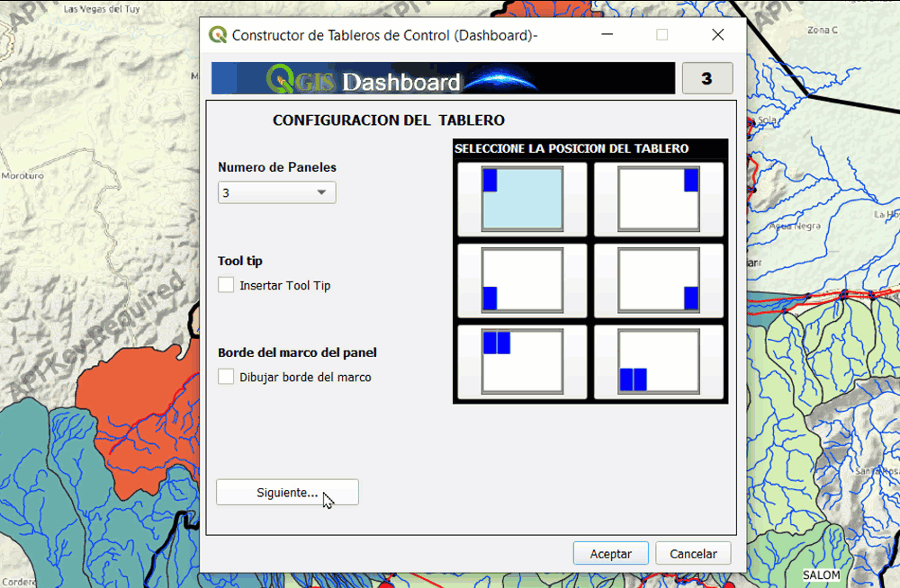 Crowdfunding campaign for the plugin QGIS DASHBOARD