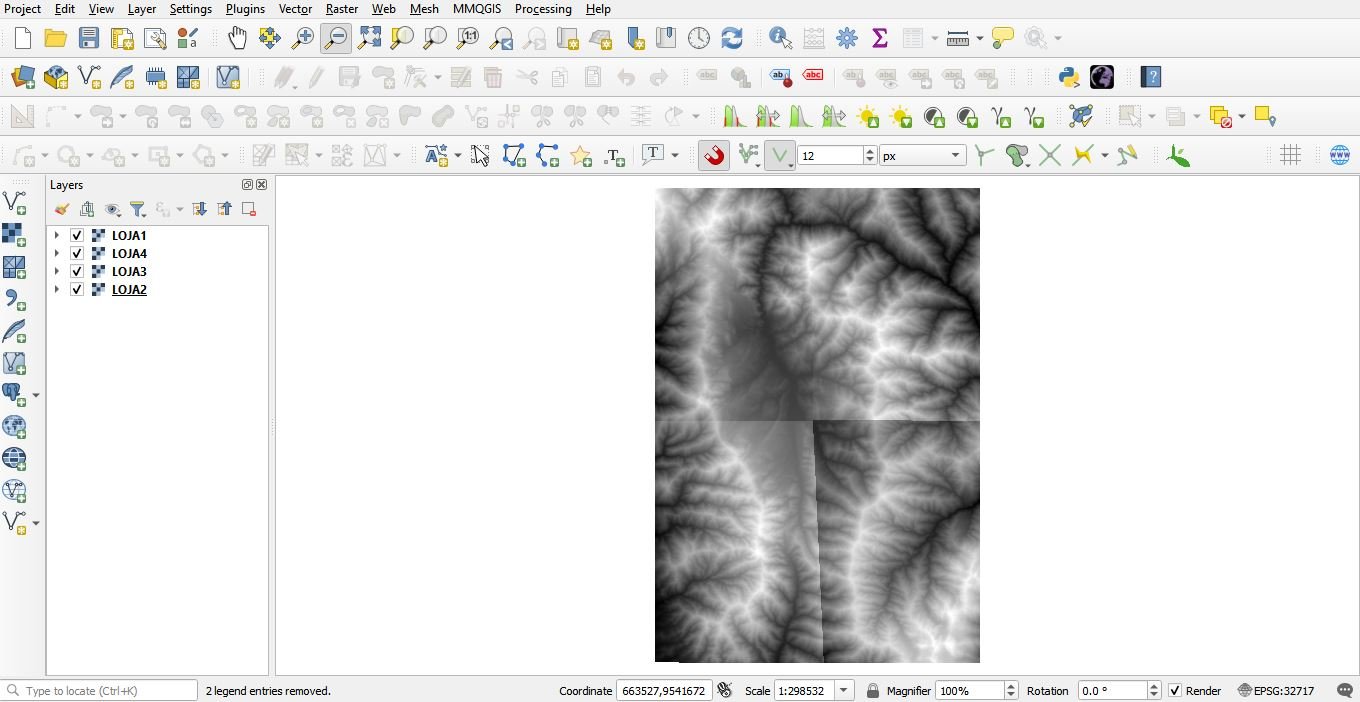 Merge Raster Layers In QGIS - GIS Crack